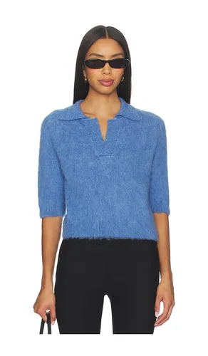 Cropped Polo Knit Top With Scarf en . Taille M. Also en S - Monse - Modalova