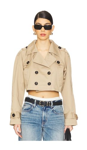 Marja Cropped Trench en . Taille M. Also en - MORE TO COME - Modalova