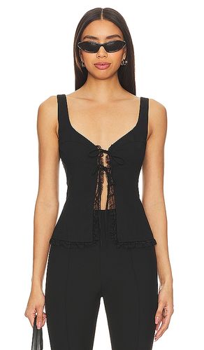 Cristal Tie Front Top in . Size S, XS - MORE TO COME - Modalova