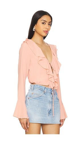 Denise Ruffle Tie Top en . Taille S. Also en XXS - MORE TO COME - Modalova