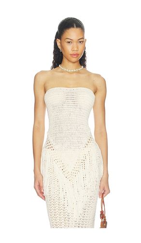 Arna Strapless Crochet Top en . Taille L. Also en M, S - MORE TO COME - Modalova