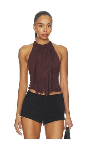 Leigh Fringe Halter Top en . Taille L. Also en M, S, XL, XXS - MORE TO COME - Modalova