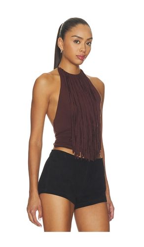 Leigh Fringe Halter Top en . Taille L. Also en M, S, XL, XXS - MORE TO COME - Modalova