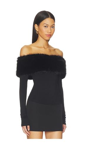 Evie Faux Fur Top en . Taille L. Also en M, S, XL, XS, XXS - MORE TO COME - Modalova