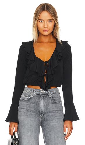 Denise Ruffle Tie Top en . Taille S. Also en XS, XXS, M - MORE TO COME - Modalova