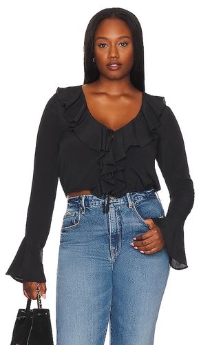 Denise Ruffle Tie Top en . Taille M. Also en S, XS, XXS - MORE TO COME - Modalova