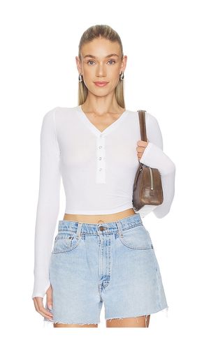Fremont Deep V Snap Henley Top en . Taille S. Also en - Michael Lauren - Modalova