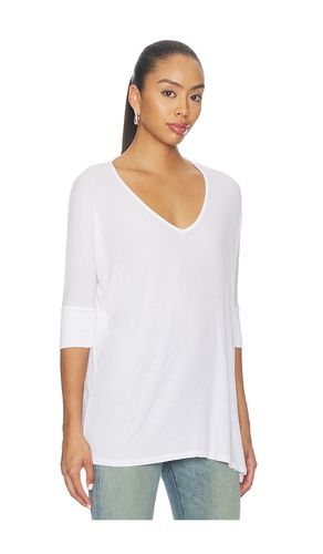 ROBE Ã MANCHES 3/4 ET COL V DRAPÃ DYLAN en . Taille L. Also en M, S, XS - Michael Lauren - Modalova