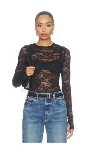 TOP EN DENTELLE AJUSTÉ À MANCHES LONGUES VERO en . Taille XS. Also en S, M, L - Michael Lauren - Modalova