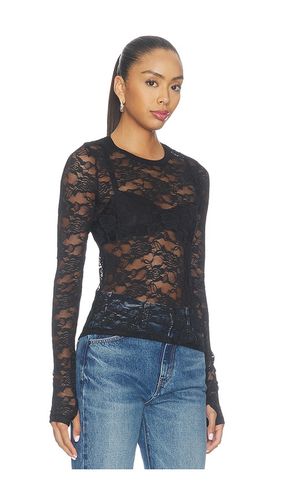 TOP EN DENTELLE AJUSTÉ À MANCHES LONGUES VERO en . Taille XS. Also en S, M - Michael Lauren - Modalova