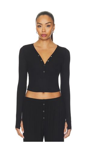 TUNISIEN À COL PROFOND AVEC BOUTONS PRESSION FREMONT en . Taille XS. Also en S, M, L, XL - Michael Lauren - Modalova
