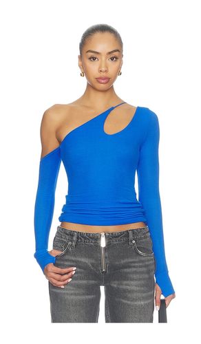 TOP ASYMÉTRIQUE MANCHES LONGUES USHER en . Taille S. Also en XS, M, L, XL - Michael Lauren - Modalova