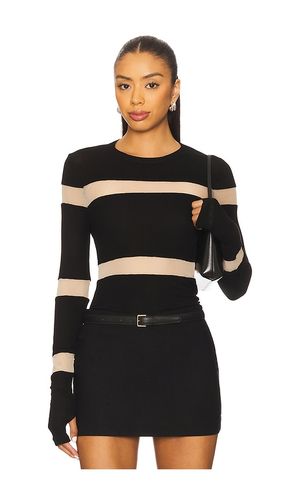 Vex Long Sleeve Fitted Top in . Size L. Also in M, S, XS - Michael Lauren - Modalova