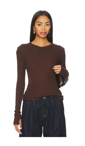 Axl Long Sleeve Crop Fitted Top en . Taille L. Also en M, S, XL, XS, XXL - Michael Lauren - Modalova