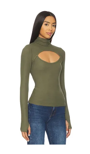 Cade Long Sleeve Turtleneck Top en . Taille S. Also en - Michael Lauren - Modalova