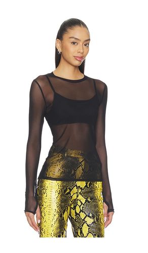 TOP AJUSTÃ EN MESH Ã MANCHES LONGUES VERO en . Taille XL. Also en XS - Michael Lauren - Modalova