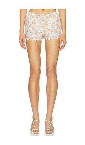 X Elsa Hosk Scalloped Low-rise Drawstring Short en . Taille M. Also en S, XS, L, XL - Montce - Modalova