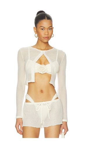 GILET CROPPED BUTTON-DOWN CARDI en . Taille L. Also en XL, XS - Montce - Modalova