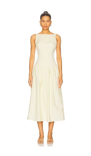 ROBE MIDI TAILLE DESCENDUE KISSING BOOTH LADY en . Taille L. Also en S, XS, XXS - Mirror Palais - Modalova
