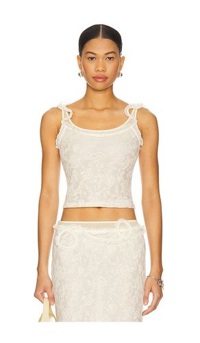 HAUT EN DENTELLE SUPERPOSÉE en . Taille L. Also en M - MARRKNULL - Modalova