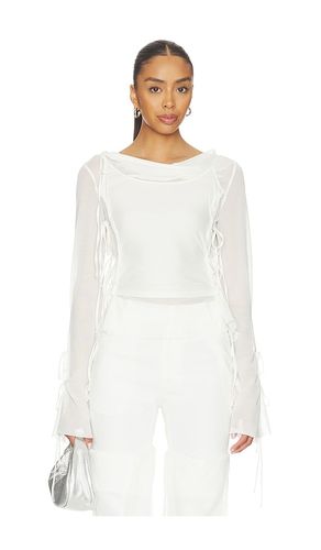 Patchwork Chiffon Top en . Taille XS. Also en S, M - MARRKNULL - Modalova