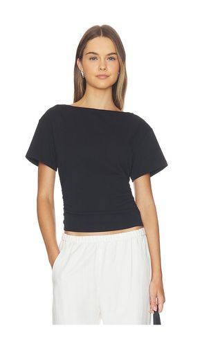 T-SHIRT MANCHES COURTES OXFORD en . Taille XS. Also en S, M, L - MADISON THE LABEL - Modalova