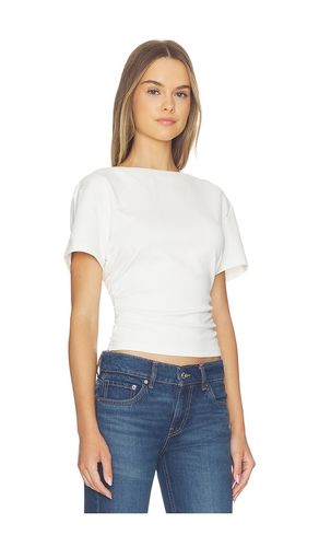 T-SHIRT MANCHES COURTES OXFORD en . Taille L. Also en M, S, XL, XS - MADISON THE LABEL - Modalova
