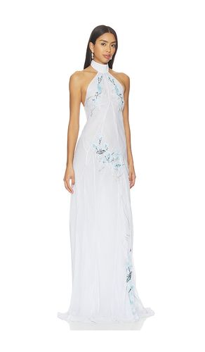 ROBE BLUE VINE EMBROIDERED BELMIRA en . Taille L. Also en M, S, XL - Muma World - Modalova