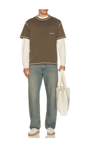 Wordmark Reverse Stitched T-Shirt in . Size S. Also in XS - Museum of Peace and Quiet - Modalova