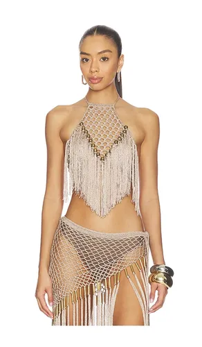 Aria Hand Crochet Halter Top en . Taille M. Also en S - My Beachy Side - Modalova