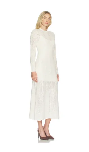 ROBE EN CACHEMIRE À DENTELLE AJOURÉE en . Taille L. Also en - NAADAM - Modalova