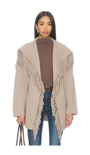Wool Tie Waist Fringe Coat en . Taille L. Also en M, XS - NAADAM - Modalova