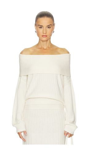 Premium Cashmino Ribbed Draped Top en . Taille L. Also en M - NAADAM - Modalova