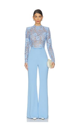 COMBINAISON BLEUE MADDIE en . Taille 2/XS. Also en 4/S, 6/SM, 8/M, 12/XL - Nadine Merabi - Modalova