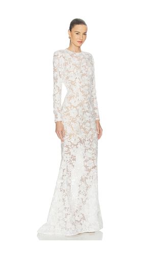 ROBE BLANCHE SASHA en . Taille 10/L. Also en 12/XL - Nadine Merabi - Modalova