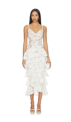 ROBE BLANCHE SAFFRON en . Taille 10/L. Also en 2/XS, 4/S, 6/SM - Nadine Merabi - Modalova
