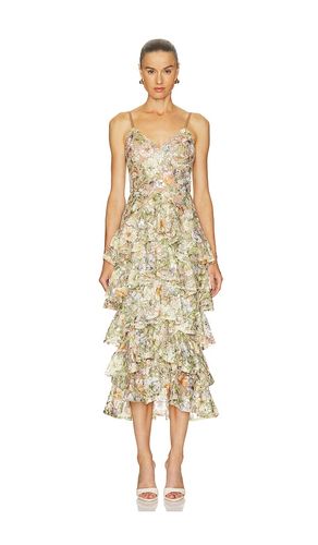 ROBE À FLEURS SAFFRON en . Taille 12/XL. Also en 2/XS, 4/S, 6/SM, 8/M - Nadine Merabi - Modalova