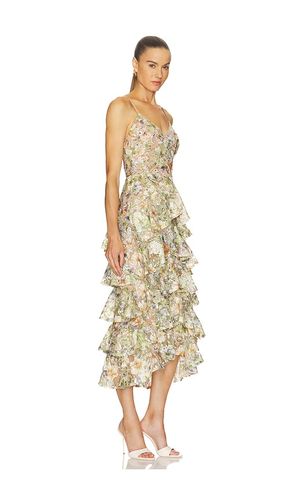 ROBE À FLEURS SAFFRON en . Taille 12/XL. Also en 4/S, 6/SM, 8/M - Nadine Merabi - Modalova
