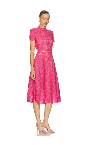 ROBE MIDI EN DENTELLE en . Taille 10/L. Also en 2/XS, 4/S - Nadine Merabi - Modalova