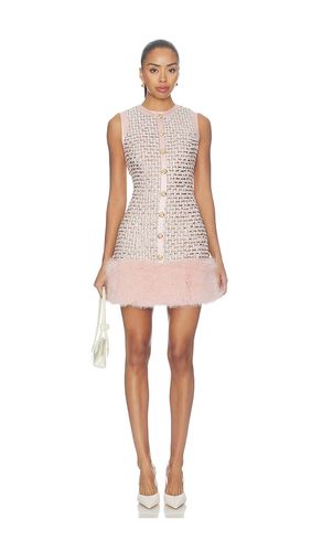 Pink Boucle Mini Dress en . Taille 2/XS. Also en 6/SM, 8/M - Nadine Merabi - Modalova