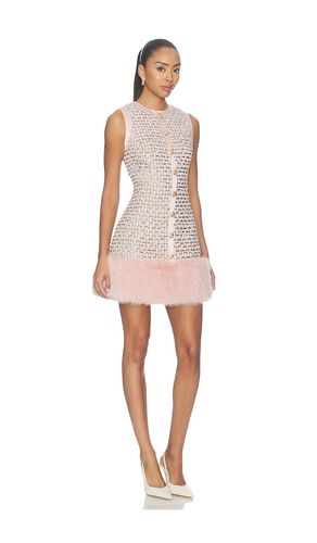 Pink Boucle Mini Dress en . Taille 2/XS. Also en 4/S, 6/SM, 8/M - Nadine Merabi - Modalova