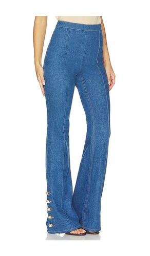 Charlotte Vintage Wash Denim Trousers en . Taille 2/XS. Also en 4/S, 8/M - Nadine Merabi - Modalova