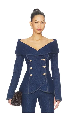 Jordan Denim Top en . Taille 10/L. Also en 4/S, 6/SM, 8/M - Nadine Merabi - Modalova