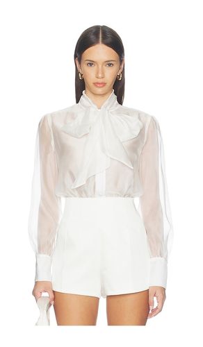 Organza Blouse Bodysuit en . Taille 4/S. Also en 6/SM, 8/M - Nadine Merabi - Modalova