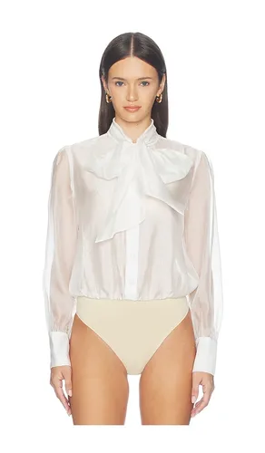 Organza Blouse Bodysuit en . Taille 10/L. Also en 6/SM - Nadine Merabi - Modalova
