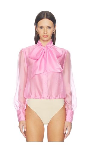 Organza Blouse Bodysuit en . Taille 10/L. Also en 4/S, 6/SM - Nadine Merabi - Modalova