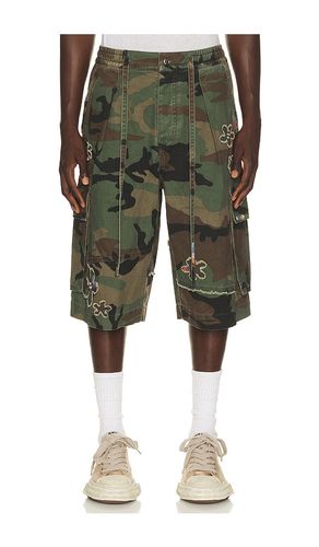 Floral Patch Crystal Camo Short en . Taille 34. Also en 36, 38 - Nahmias - Modalova
