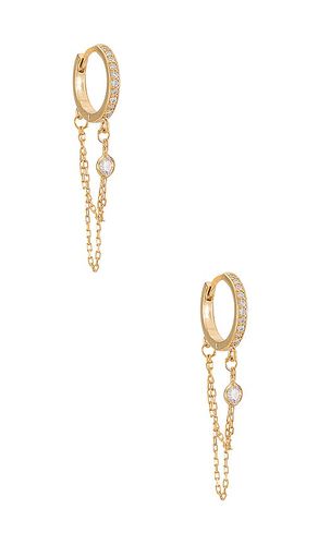 BOUCLES D'OREILLES CRÉOLE REESE in - Natalie B Jewelry - Modalova