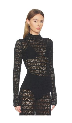 Kyriah Pointelle Knit Top en . Taille M. Also en S, XS, XXS - NBD - Modalova