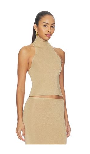Nyla Shimmer Mock Neck Tank en . Taille XS. Also en S, M, L, XL - NBD - Modalova